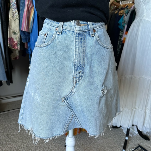 Levi's Dresses & Skirts - Vintage Reworked Levi’s Skirt